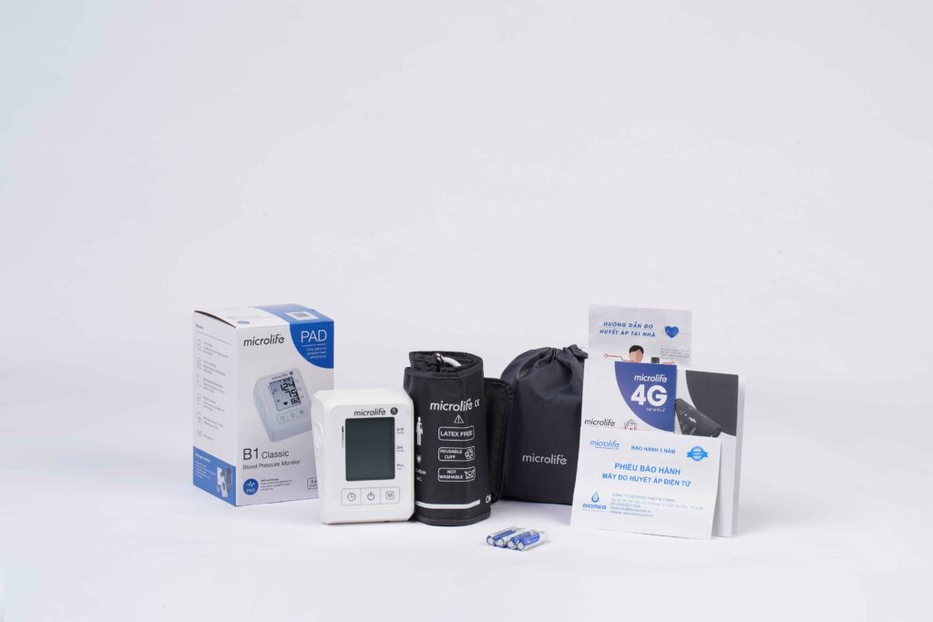 Máy đo huyết áp bắp tay - B1 Classic của Microlife thương hiệu Thụy Sĩ