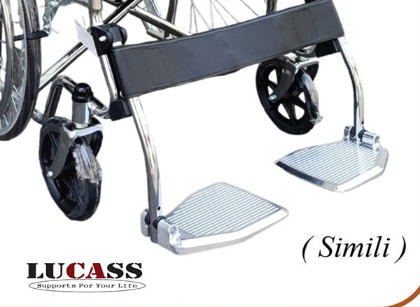 Xe Lăn Tay Lucass X-91 Simili gác chân