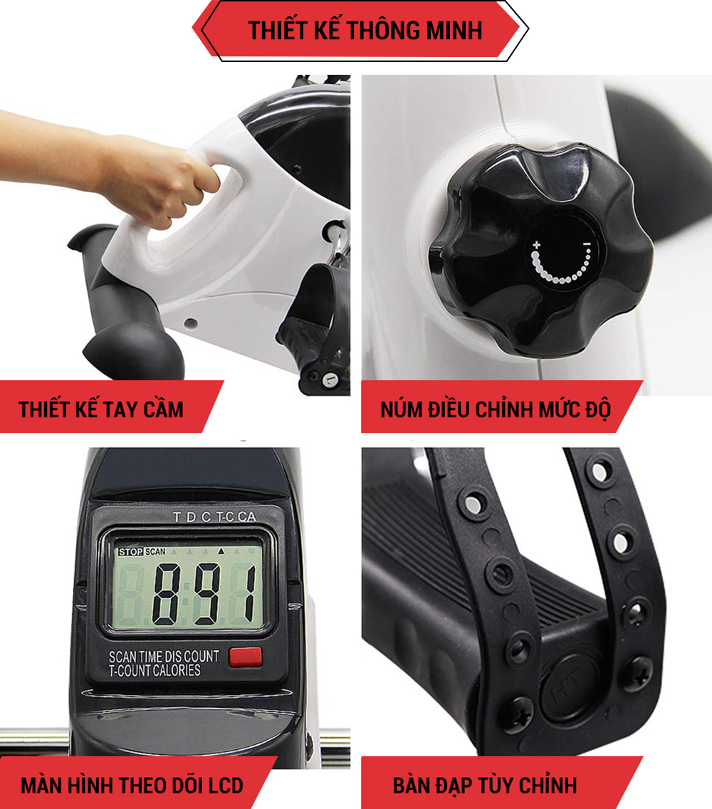 xe đạp tập thể dục tại nhà GoodFit xe đạp tập thể dục tại nhà GoodFit