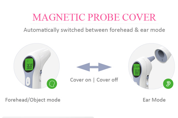 Nhiệt kế đo tai và trán. Nhiệt kế đa năng Jumper JPD-FR300