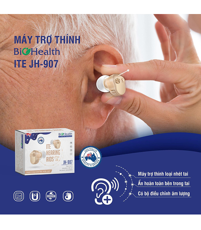 Máy trợ thính không dây ITE Biohealth JH-907